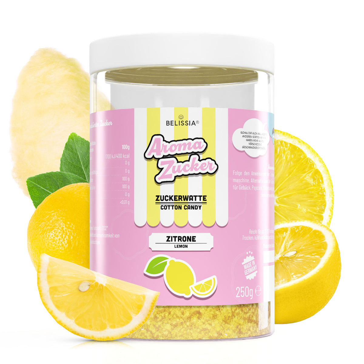 Belissia Aroma Zucker - Zitrone