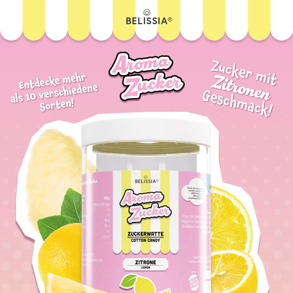 Belissia Aroma Zucker - Zitrone