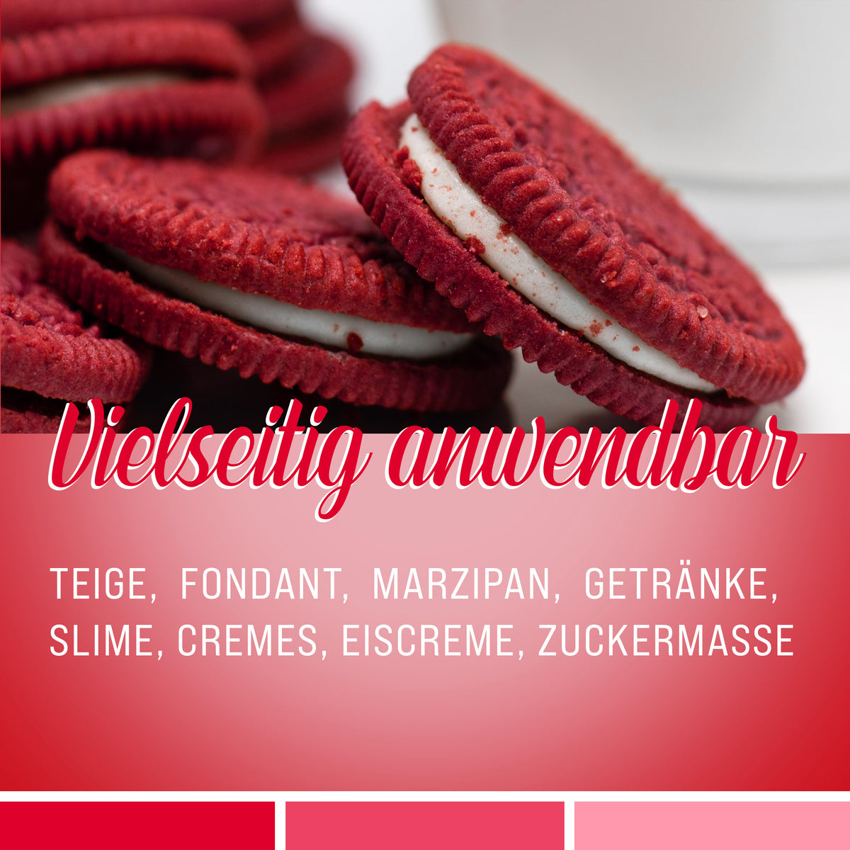 BELISSIA Lebensmittelfarbe Erdbeerrot – 10 ml