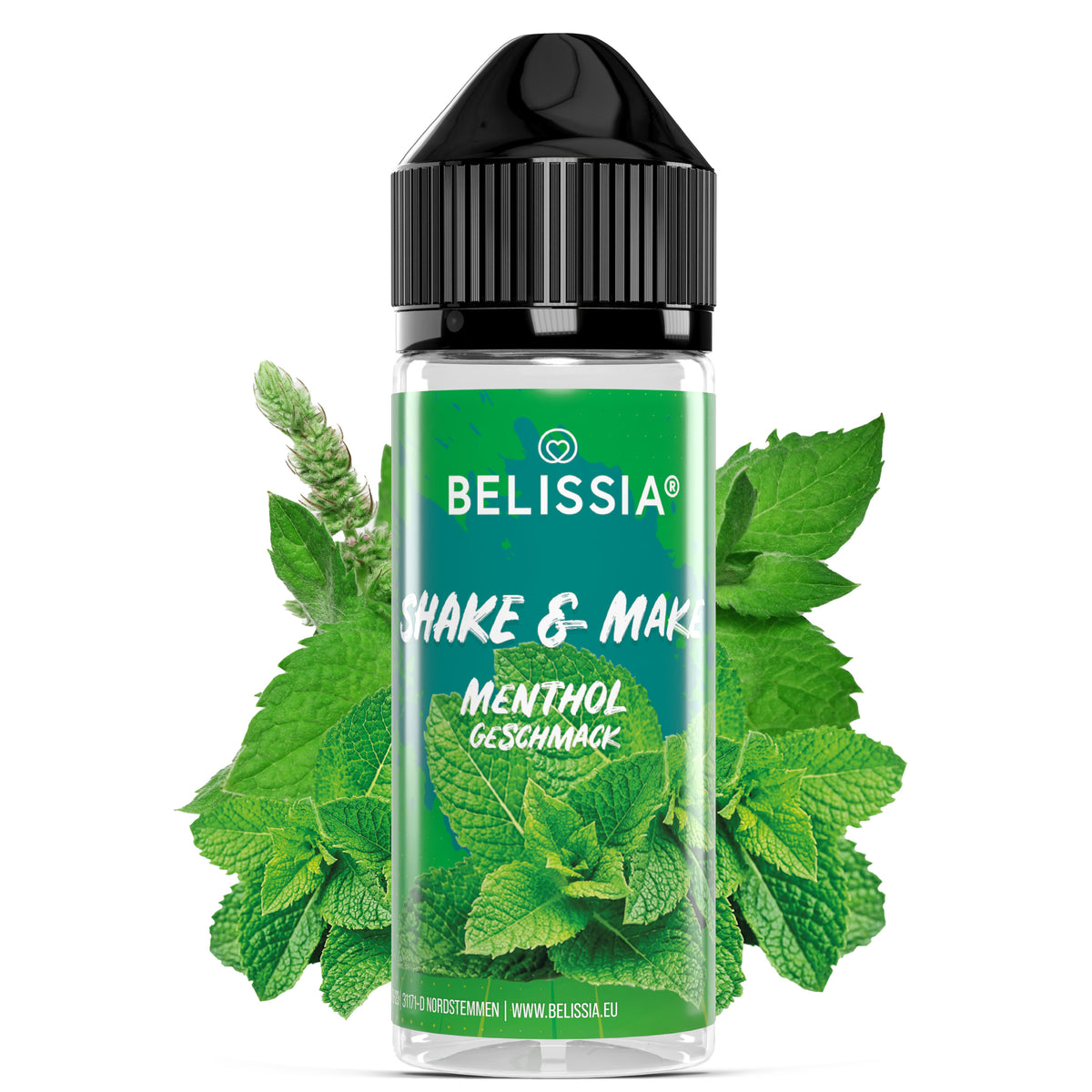 BELISSIA Shake & Make Aroma Menthol – 10 ml + Schüttelflasche