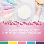 BELISSIA Lebensmittelfarben Einhorn-Set – 5 × 10 ml
