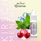 BELISSIA Lebensmittelaroma Kirsch-Menthol – 10 ml Tropfflasche