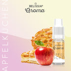 BELISSIA Lebensmittelaroma Apfelkuchen – 10 ml Tropfflasche