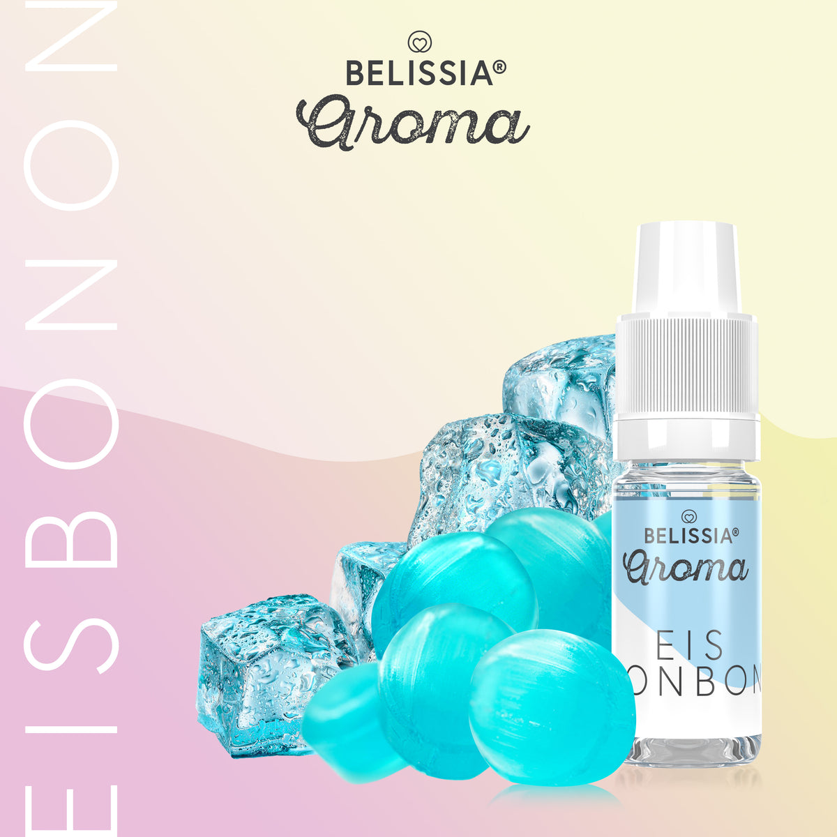 BELISSIA Lebensmittelaroma Eisbonbon – 10 ml Tropfflasche