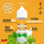 BELISSIA Shake & Make Refill Waldmeister-Menthol – 30 ml Nachfüllflasche