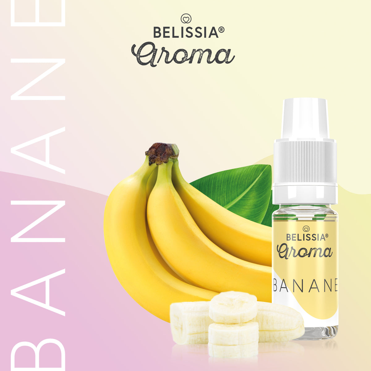 BELISSIA Lebensmittelaroma Banane – 10 ml Tropfflasche