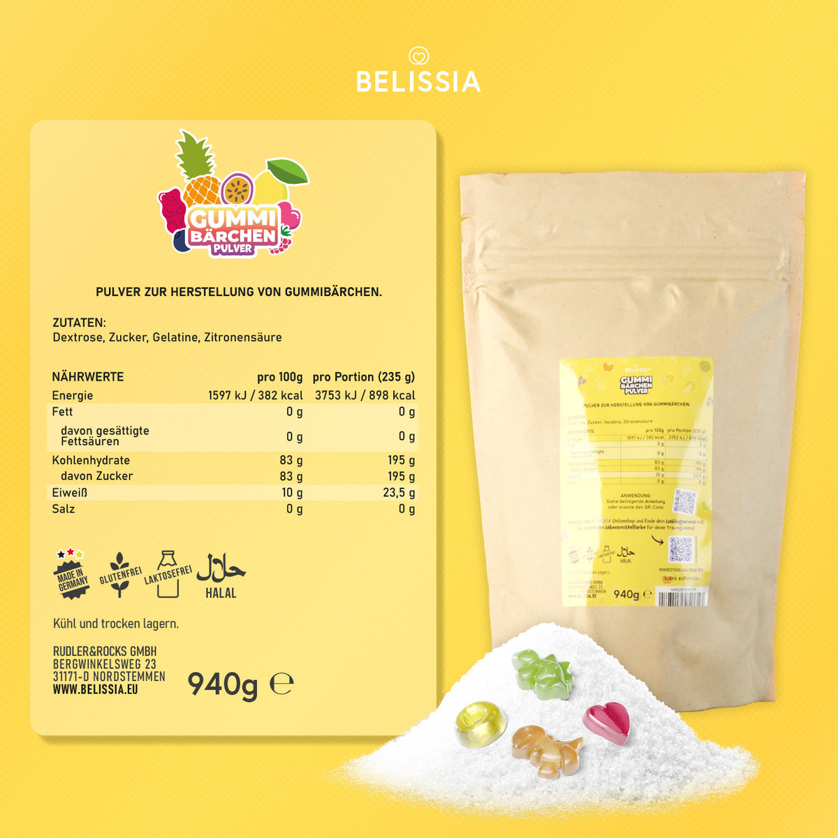 Belissia Gummibärchen Starter Set