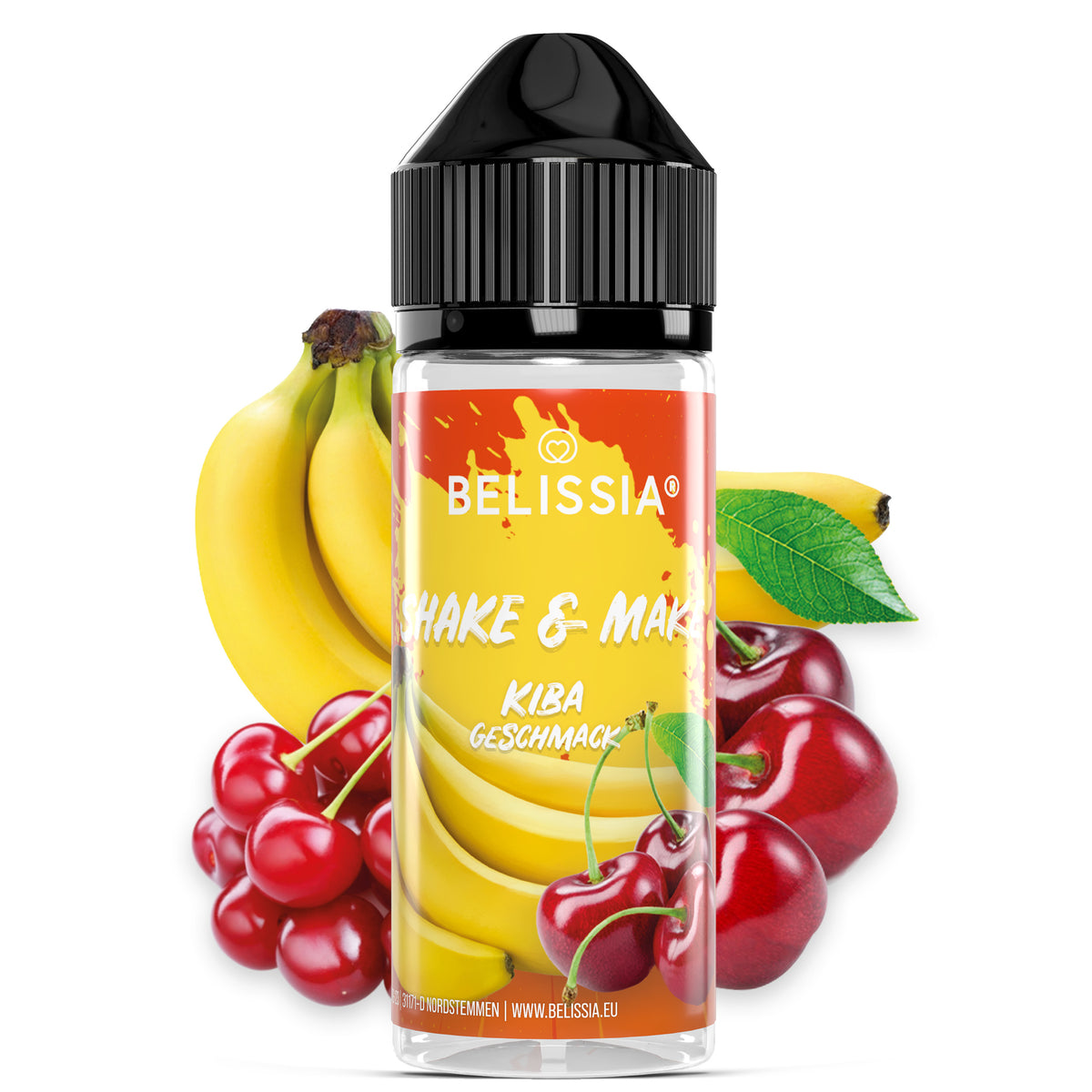 BELISSIA Shake & Make Aroma KiBa – 10 ml + Schüttelflasche