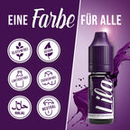 BELISSIA Lebensmittelfarbe Lila – 10 ml