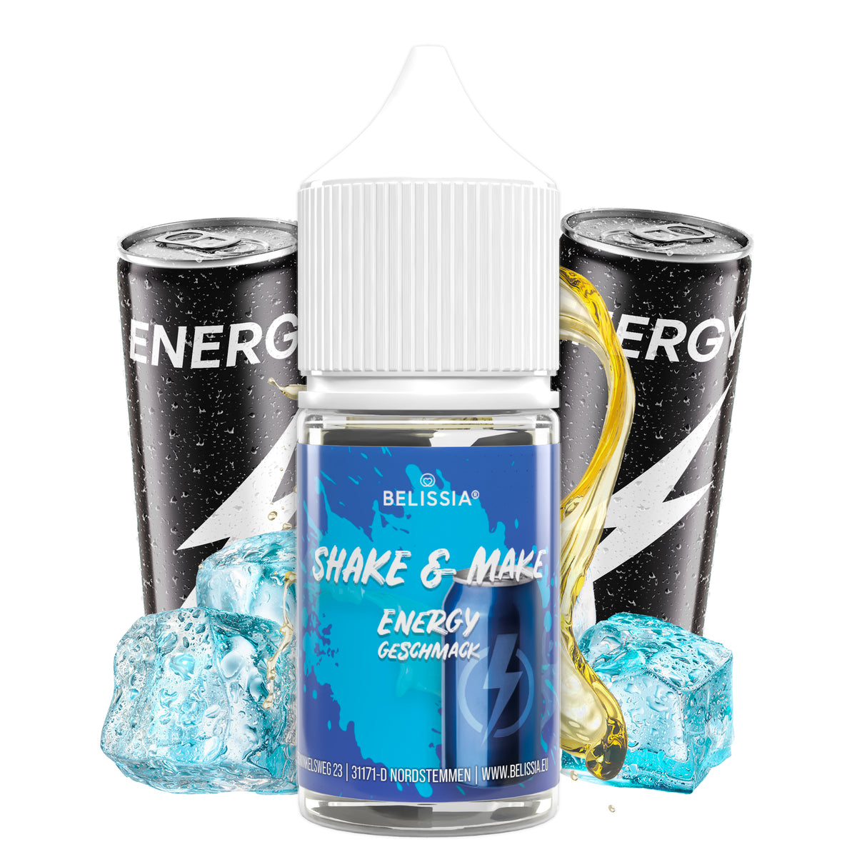 BELISSIA Shake & Make Refill Energy – 30 ml Nachfüllflasche