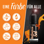 BELISSIA Lebensmittelfarben Halloween-Set – 5 × 10 ml