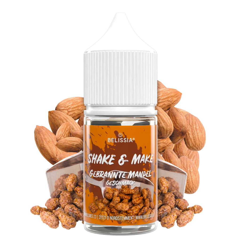 BELISSIA Shake & Make Refill Gebrannte Mandel – 30 ml Nachfüllflasche