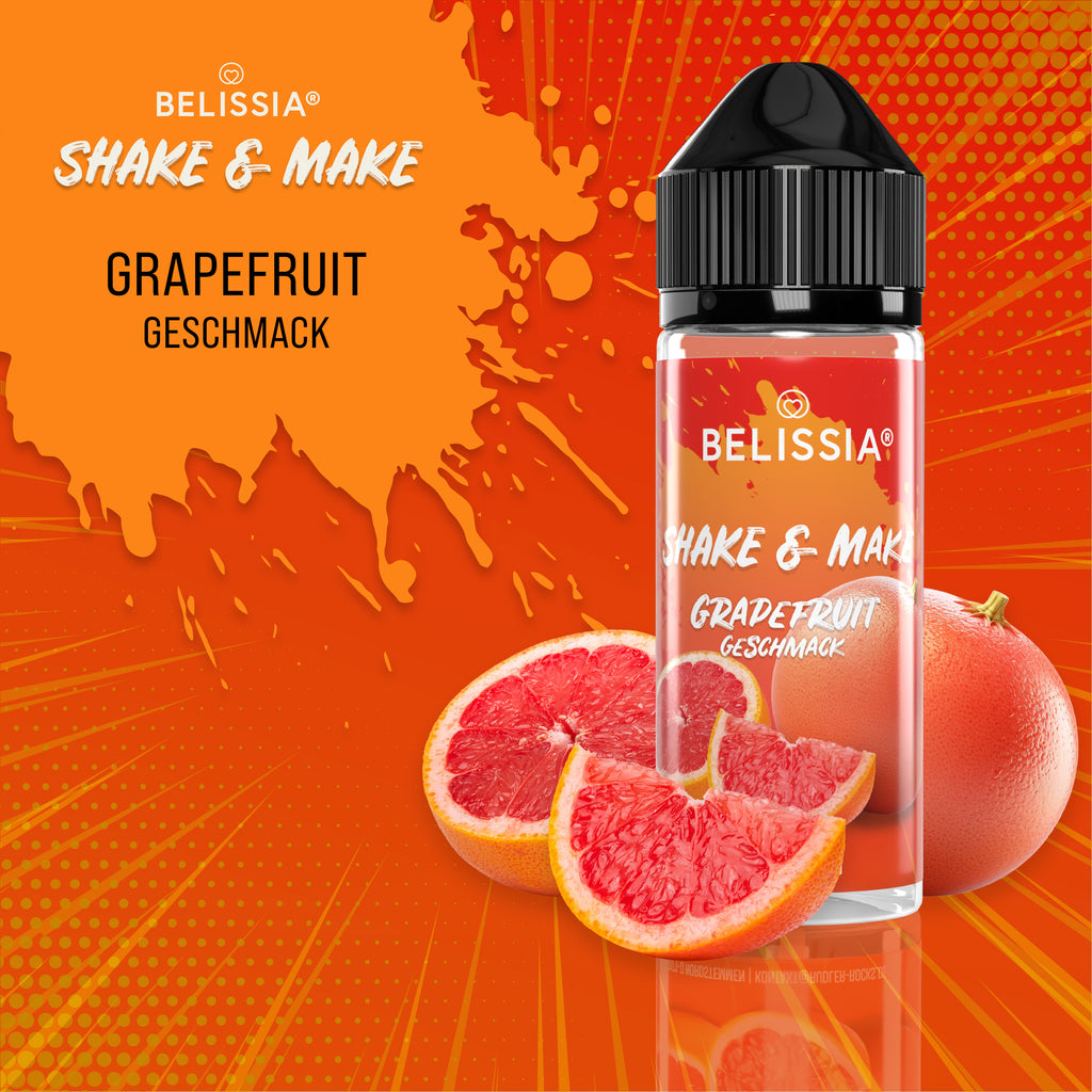 BELISSIA Shake & Make Aroma Grapefruit – 10 ml + Schüttelflasche