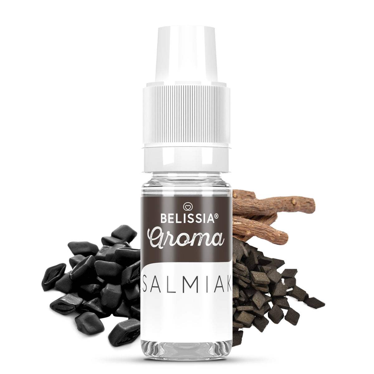 BELISSIA Lebensmittelaroma Salmiak – 10 ml Tropfflasche
