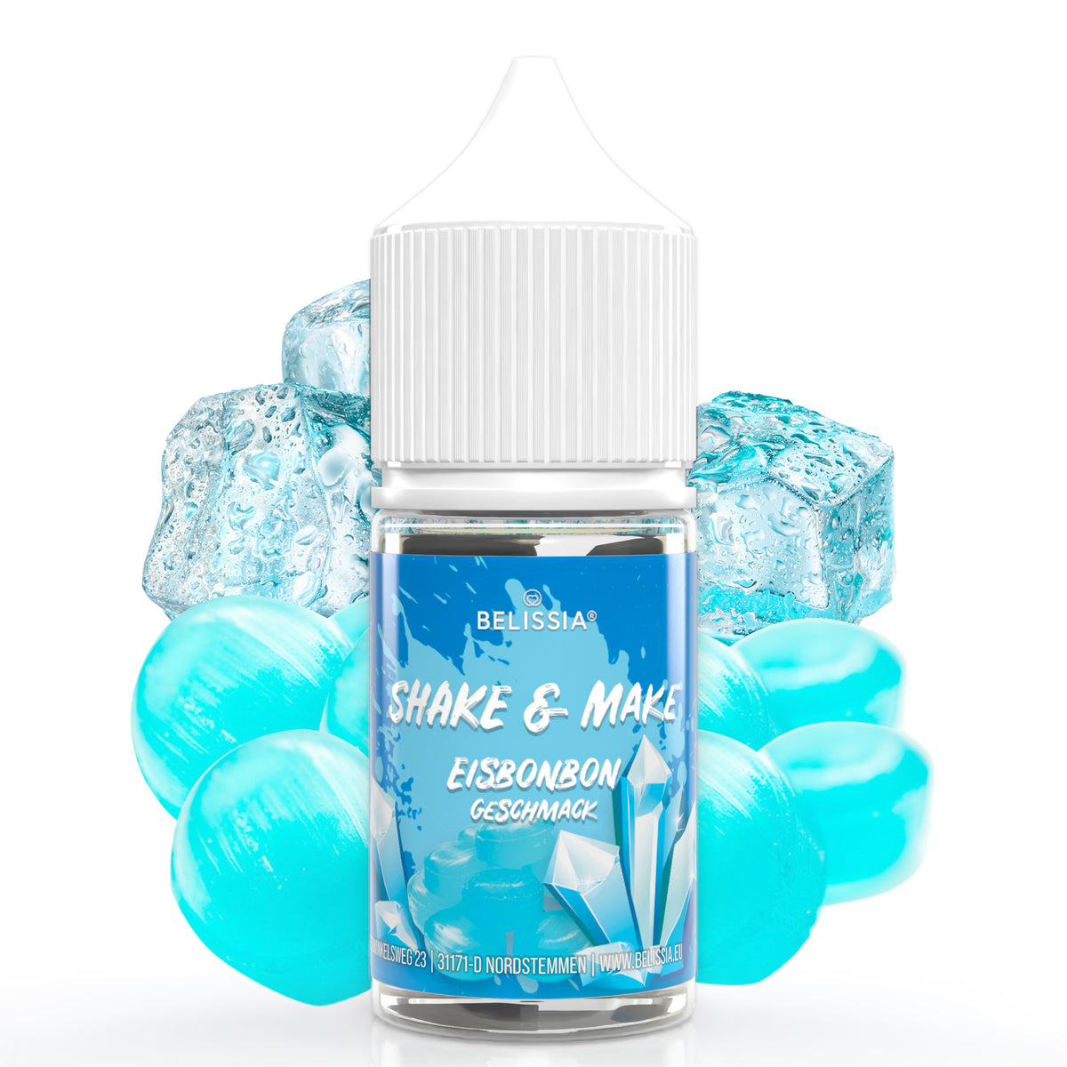 BELISSIA Shake & Make Refill Eisbonbon – 30 ml Nachfüllflasche