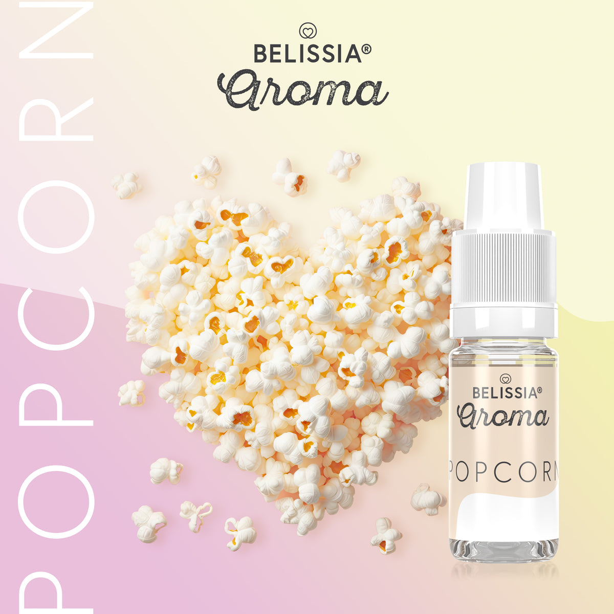 BELISSIA Lebensmittelaroma Popcorn – 10 ml Tropfflasche