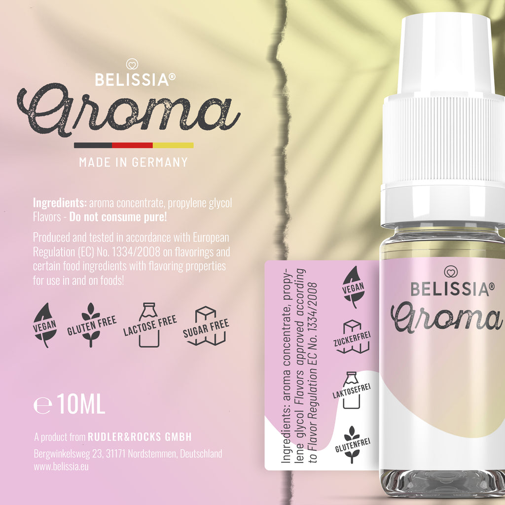 BELISSIA Lebensmittelaroma Popcorn – 10 ml Tropfflasche