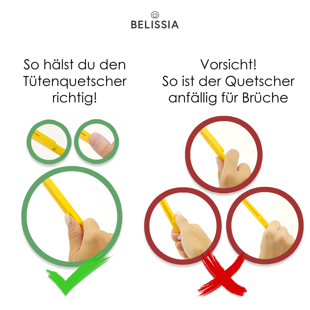 Tütenquetscher Bambusgrün | 2er Set