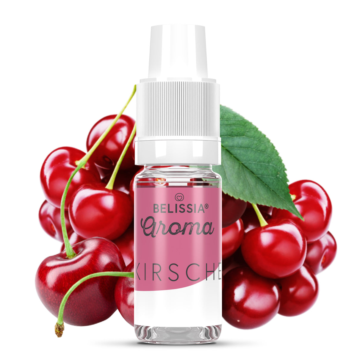 BELISSIA Lebensmittelaroma Kirsche – 10 ml Tropfflasche