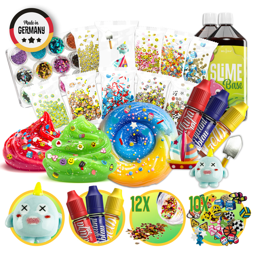 BELISSIA Schleim Fun-Set – DIY-Set für Kinder