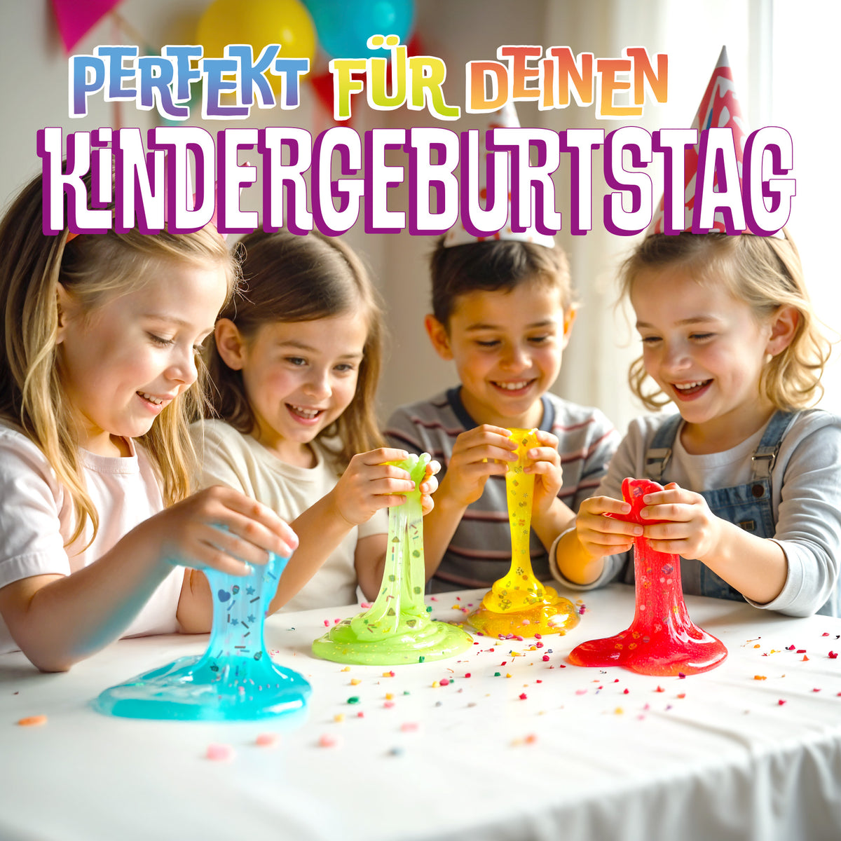 BELISSIA Schleim Fun-Set – DIY-Set für Kinder