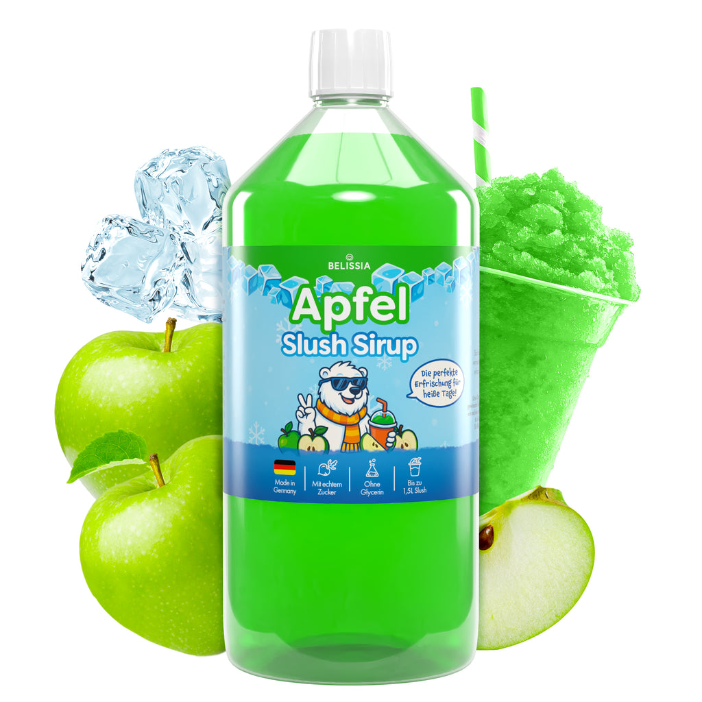 Slush Eis Sirup Apfel – 1000 ml Flasche