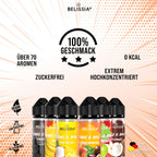 BELISSIA Shake & Make Set „Exotisch" – 6 × 10 ml + Schüttelflaschen