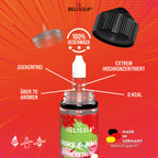 BELISSIA Shake & Make Aroma Apfel-Extrem – 10 ml + Schüttelflasche