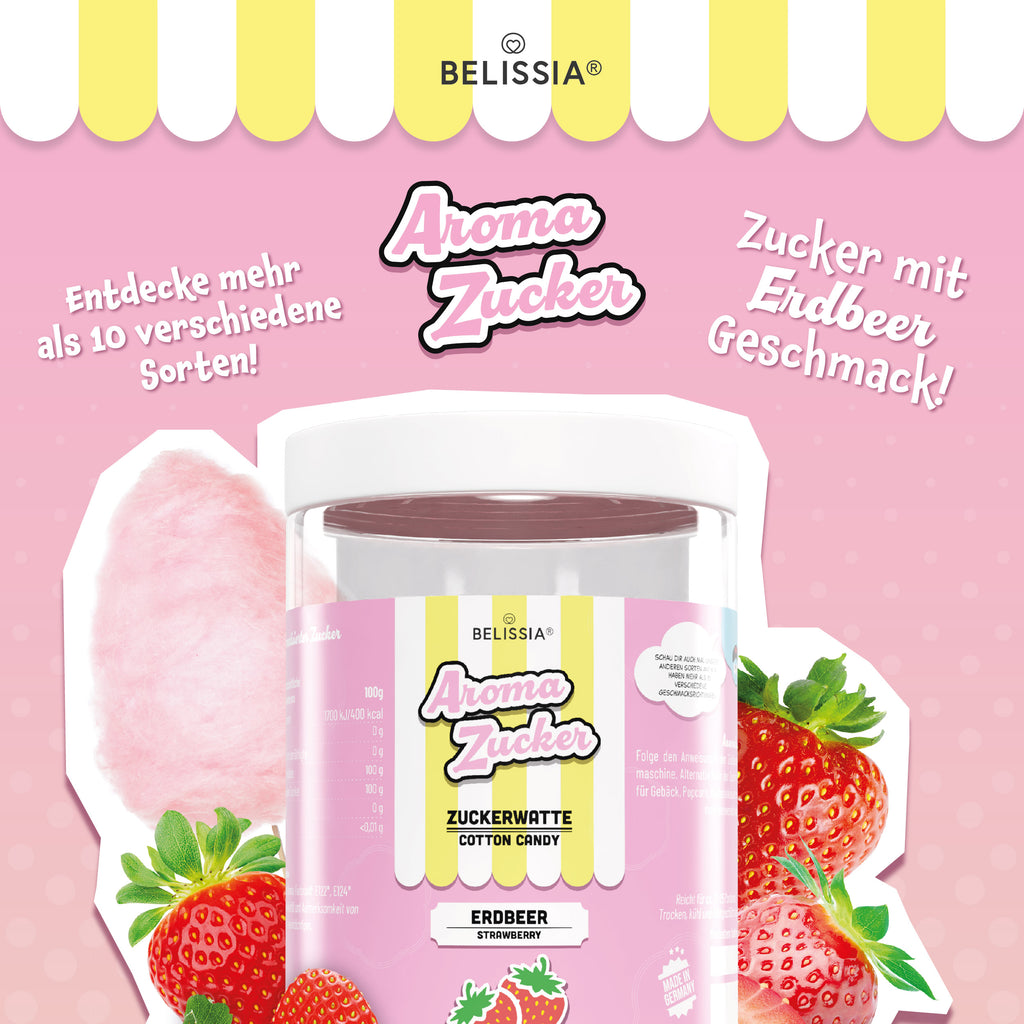 Belissia Aroma Zucker - Erdbeere