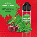 BELISSIA Shake & Make Aroma Kirsch-Menthol – 10 ml + Schüttelflasche
