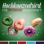 BELISSIA Lebensmittelfarben Weihnachts-Set – 5 × 10 ml