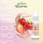 BELISSIA Lebensmittelaroma Erdbeer-Joghurt – 10 ml Tropfflasche