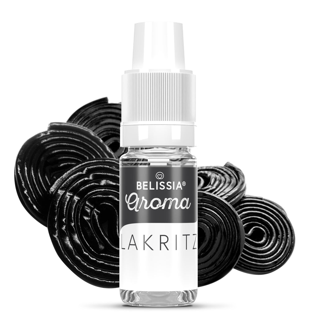 BELISSIA Lebensmittelaroma Lakritz – 10 ml Tropfflasche