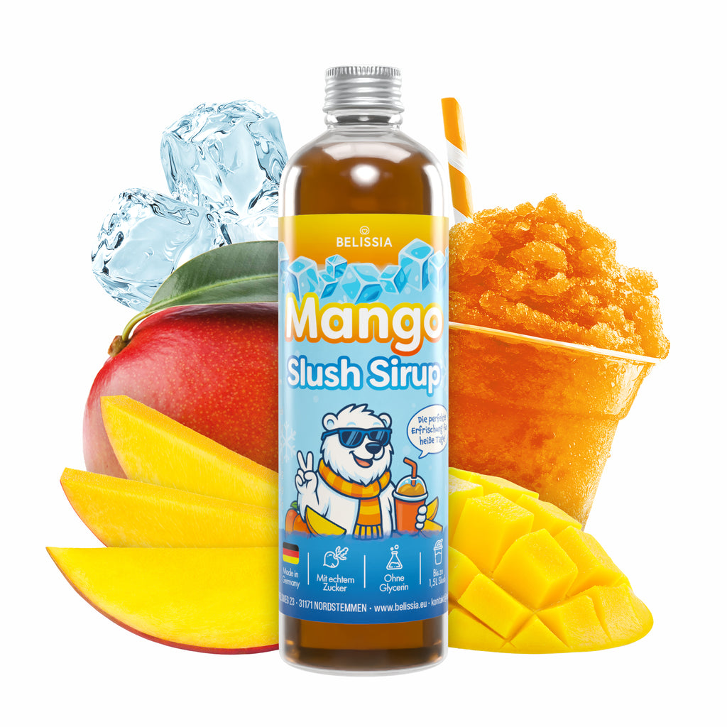 Slush Eis Sirup Mango – 250 ml Flasche