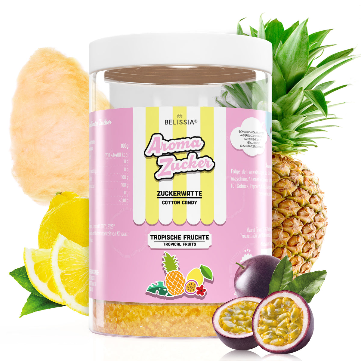 Belissia Aroma Zucker - Tropische Früchte