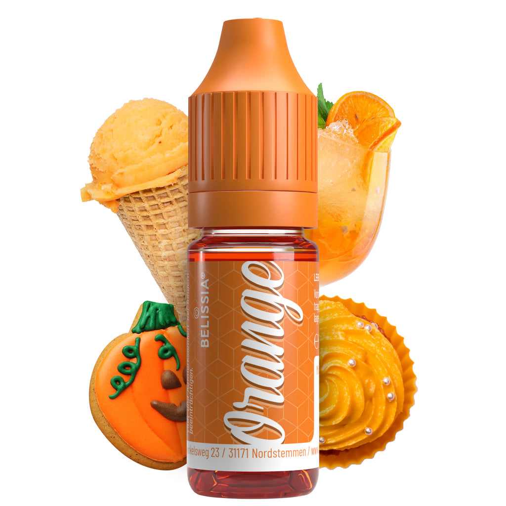 BELISSIA Lebensmittelfarbe Orange – 10 ml