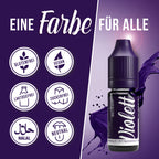 BELISSIA Lebensmittelfarbe Violett – 10 ml