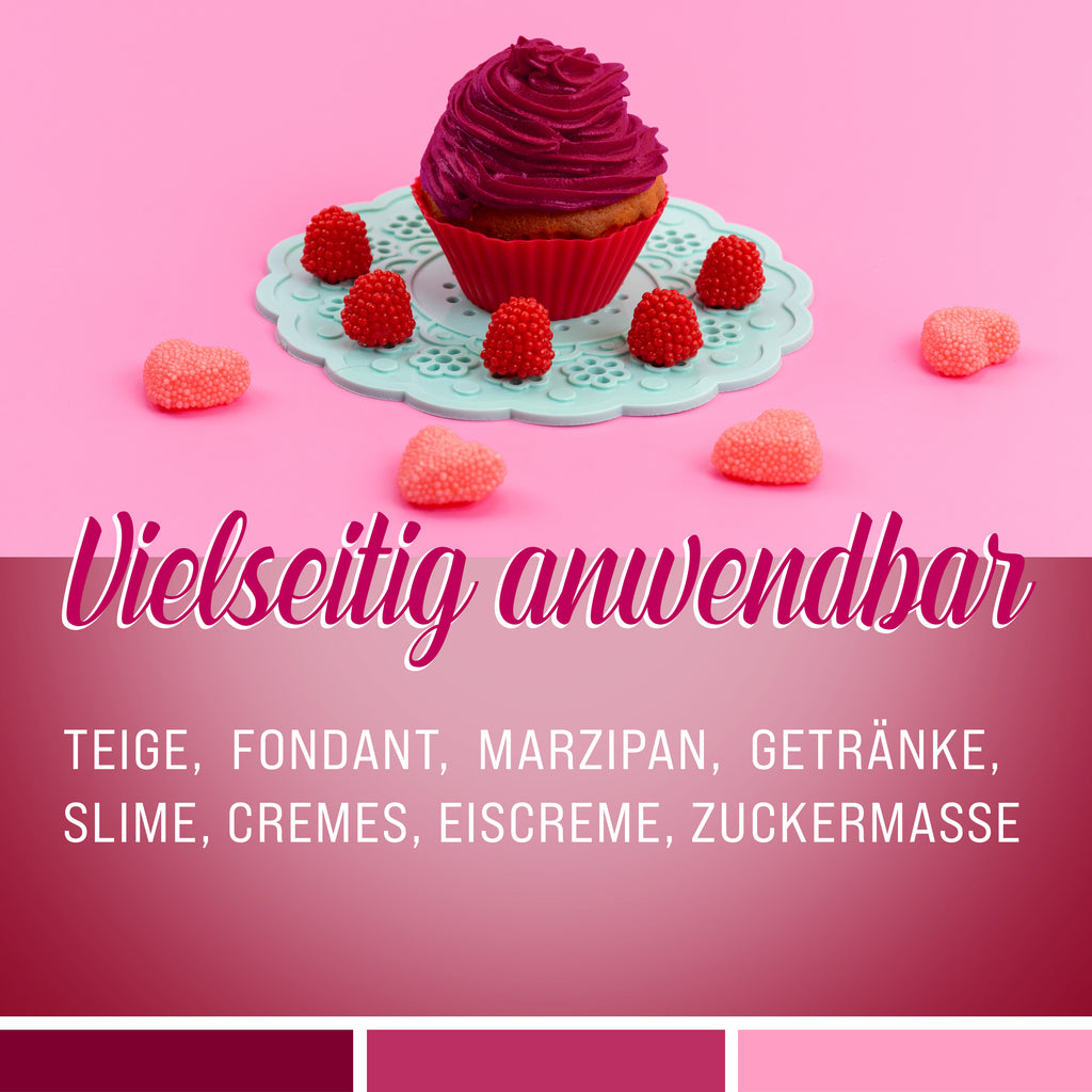 BELISSIA Lebensmittelfarbe Azorubin – 10 ml