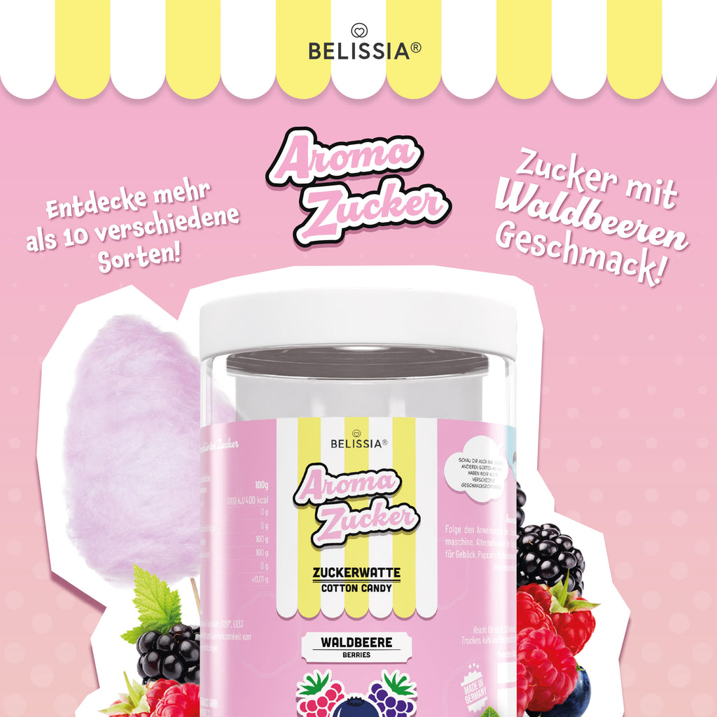 Belissia Aroma Zucker - Waldbeere