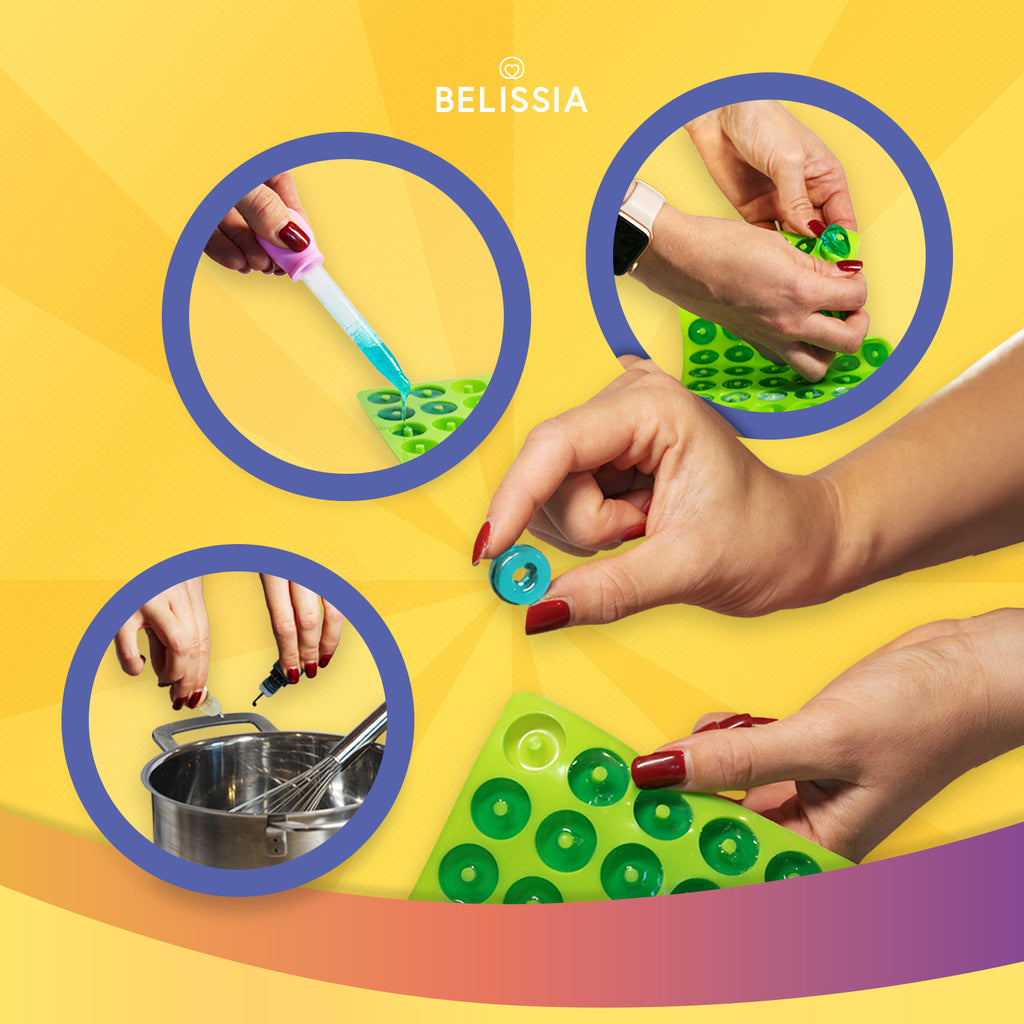 Belissia Gummibärchen Silikonformen