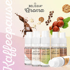 BELISSIA Lebensmittelaroma-Set „Kaffeepause" – 6 × 10 ml