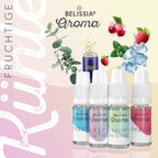 BELISSIA Lebensmittelaroma-Set „Fruchtige Kühle" – 4 × 10 ml