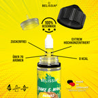 BELISSIA Shake & Make Aroma Ananas – 10 ml + Schüttelflasche