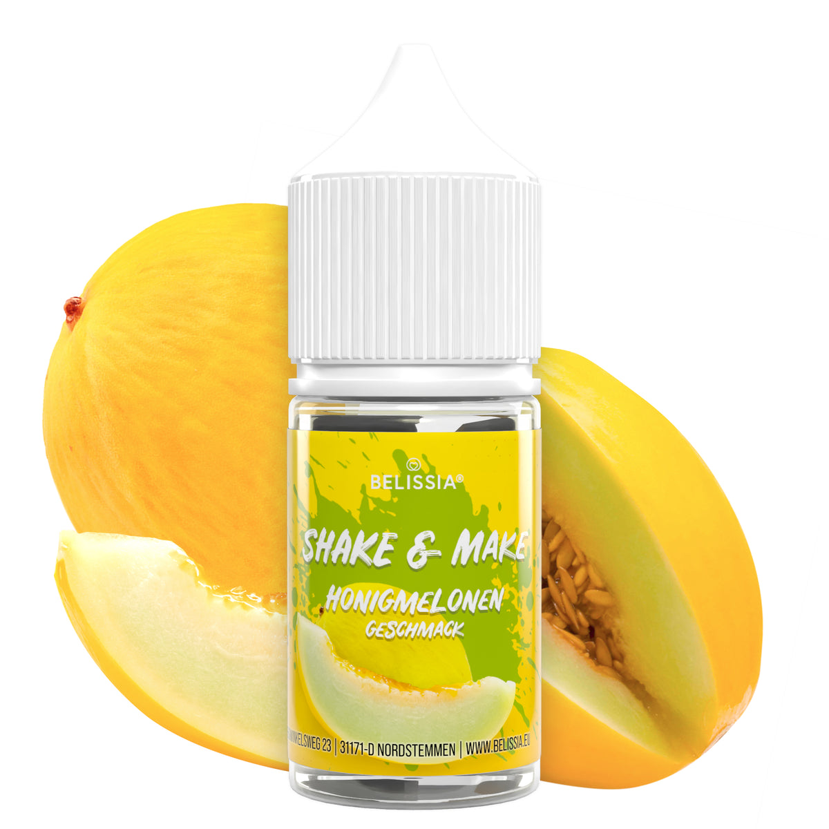 BELISSIA Shake & Make Refill Honigmelone – 30 ml Nachfüllflasche