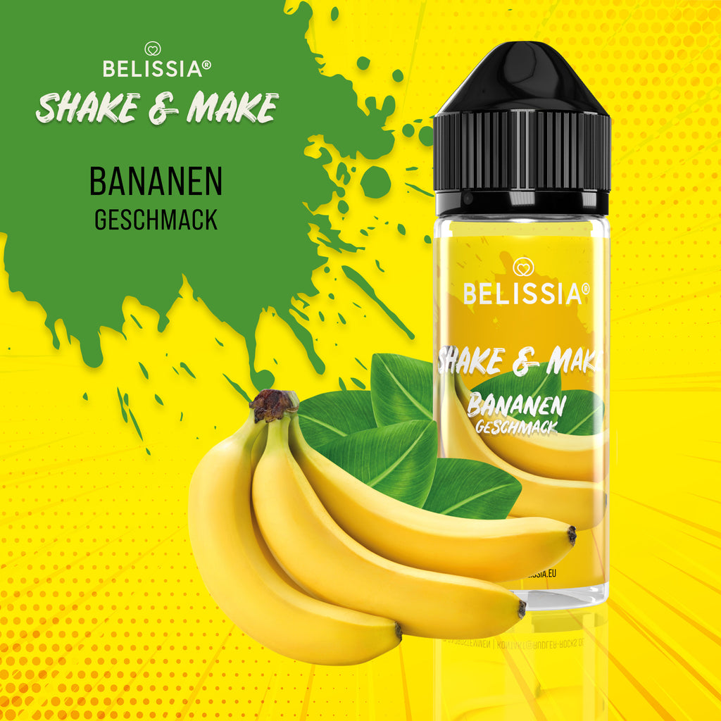 BELISSIA Shake & Make Aroma Banane – 10 ml + Schüttelflasche