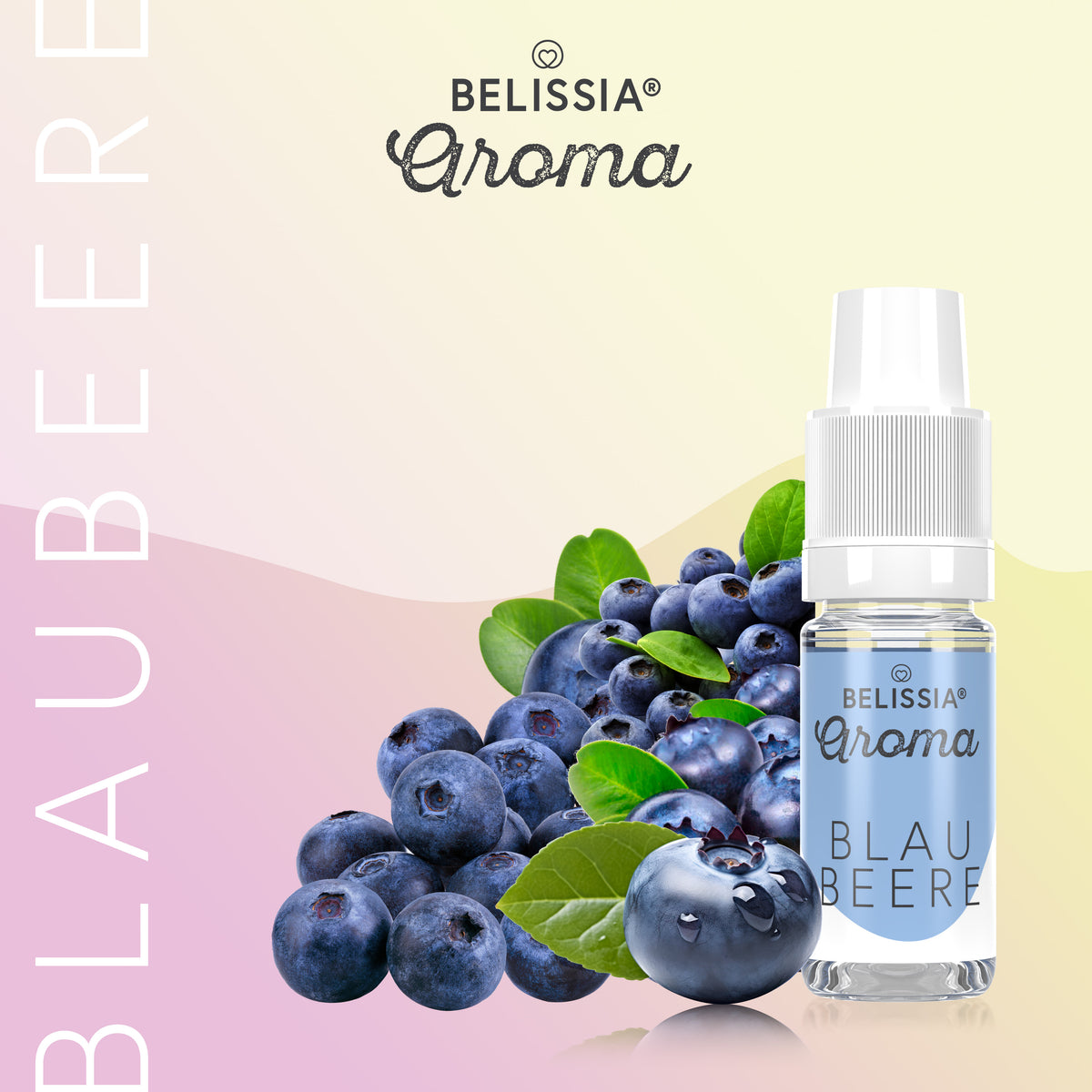 BELISSIA Lebensmittelaroma Blaubeere – 10 ml Tropfflasche