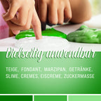 BELISSIA Lebensmittelfarbe Grün – 10 ml