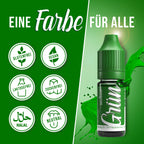 BELISSIA Lebensmittelfarbe Grün – 10 ml