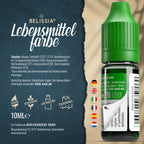 BELISSIA Lebensmittelfarbe Grün – 10 ml