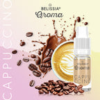 BELISSIA Lebensmittelaroma Cappuccino – 10 ml Tropfflasche